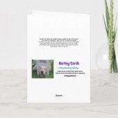 Cute Dogs Je bent mijn favoriete menselijke Moeder Kaart (Achterkant)