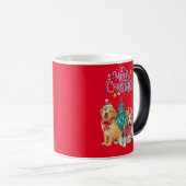 Cute dogs kermas magische mok (Voorkant rechts)