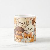 Cute dogs mug koffiemok (Center)