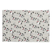 Cute Dogs Patroontrappen Kussensloop (Achterkant)