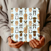 Cute Dogs, Pug, Boston, Lab, Chow, Husky, Spaniel Cadeaupapier