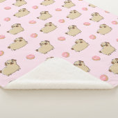 Cute Dogs Sherpa Blanket Sherpa Deken (3/4)