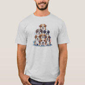 Cute Dogs T-shirt (Voorkant)