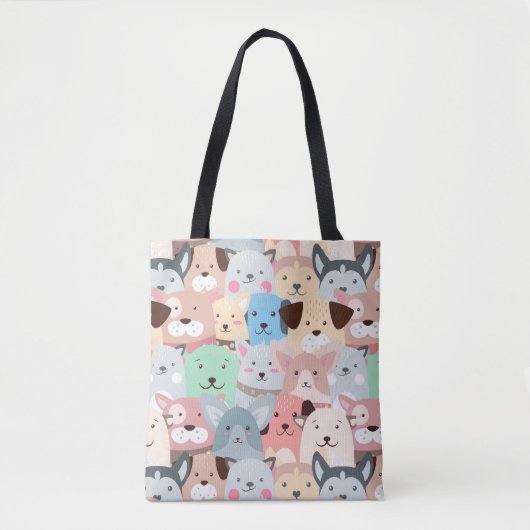 Cute Dogs Tas (Voorkant)
