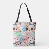 Cute Dogs Tas (Achterkant)