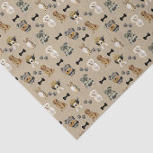 Cute Dogs Tissuepapier (Detail)