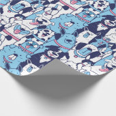 Cute Dogs Wrapping Paper Cadeaupapier (Hoek)