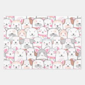 Cute Dogs Wrapping Paper Set (Voorkant)