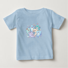 Cute Dolfijn Vrienden Kids T-Shirt