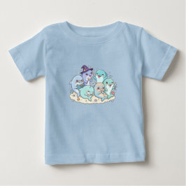 Cute Dolfijnen Familie Kids T-Shirt