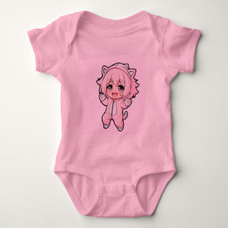 Cute Doll “In the Making” Design  Romper