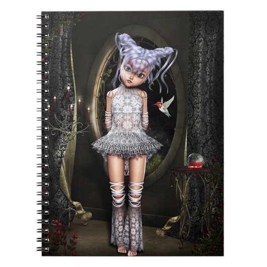 Cute Doll Notitieboek (Voorkant)