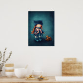 Cute Doll Poster (Keuken)