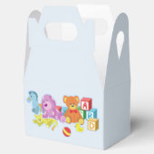 Cute Dolls (blauw) Bedankdoosjes (Geopend)