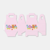 Cute Dolls (roze) Bedankdoosjes (Uitgevouwen)