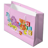 Cute Dolls (roze) Groot Cadeauzakje (Voorkant Gekanteld)