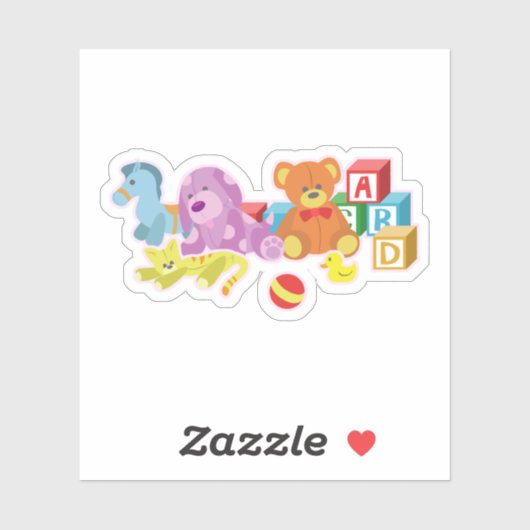 Cute Dolls Sticker (Vel)