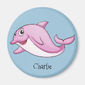 Cute Dolphin, aangepaste magneten (Voorkant)