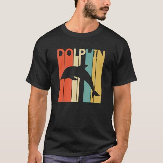 Cute Dolphin Animal T-shirt (Voorkant)