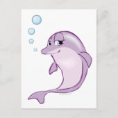 Cute Dolphin Briefkaart (Voorkant)