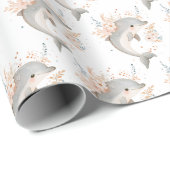 Cute Dolphin Cadeaupapier (Rol Hoek)