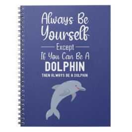 Cute Dolphin Gifts Ocean Funny Humor Animal Sea Notitieboek