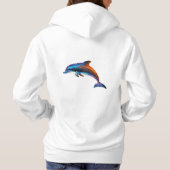 Cute Dolphin Hoodie (Achterkant)
