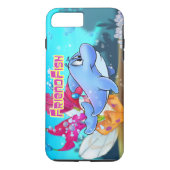 Cute Dolphin iPhone 7/plus hoesje (Achterkant)