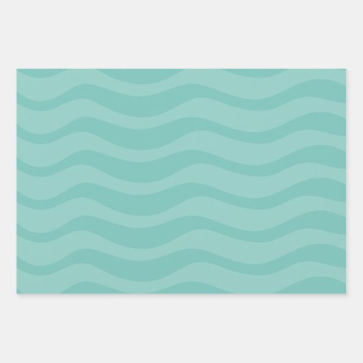 Cute Dolphin Kerstmis Inpakpapier Vel (Voorkant 3)