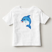 Cute dolphin kinder shirts (Voorkant)