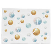 Cute Dolphin met bubbels Groot Cadeauzakje (Achterkant)