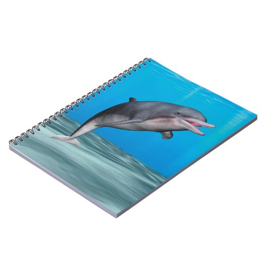 Cute Dolphin Notitieboek (Linkerzijde)