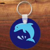 Cute Dolphin Sleutelhanger (Voorkant)