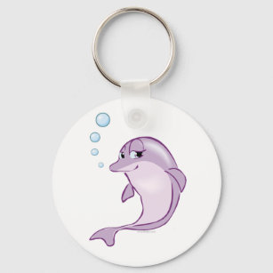 Cute Dolphin Sleutelhanger