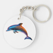 Cute Dolphin Sleutelhanger (Achterkant)
