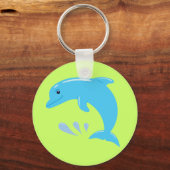 Cute Dolphin Sleutelhanger (Voorkant)