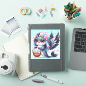 Cute Dolphin Sticker (iPad Cover)