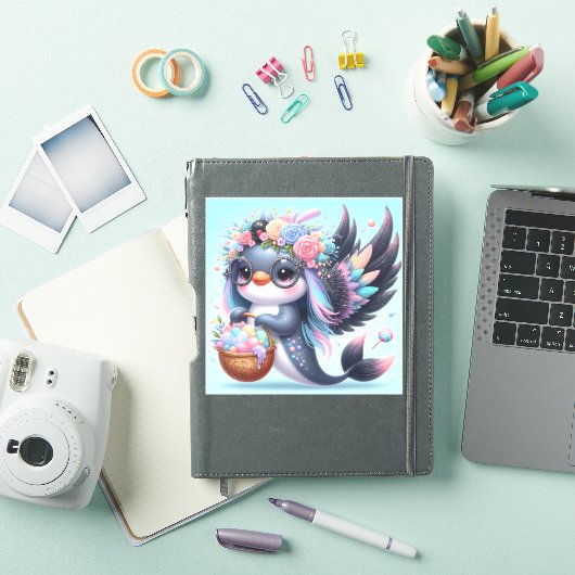 Cute Dolphin Sticker (iPad Cover)