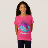 Cute dolphin strand animal add name T-Shirt (Voorkant volledig)