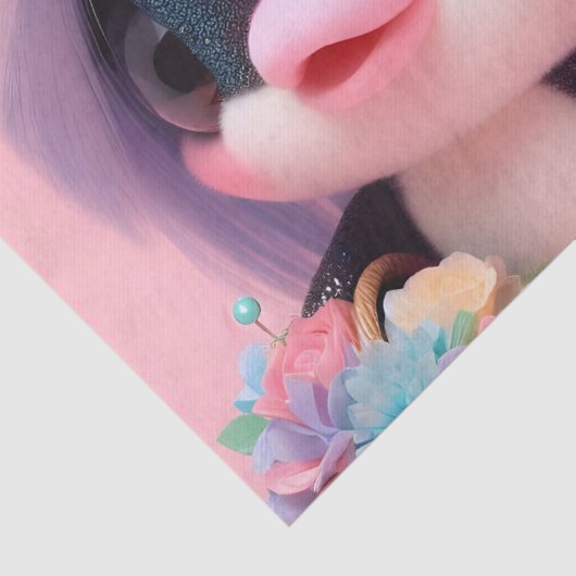 Cute Dolphin Tissuepapier (Detail)