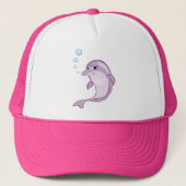 Cute Dolphin Trucker Pet (Voorkant)