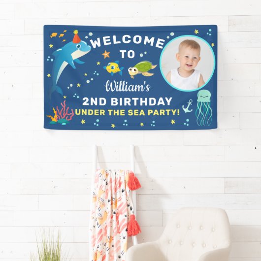 Cute Dolphin under the Zee Birthday Photo Welcome Spandoek (Insitu)