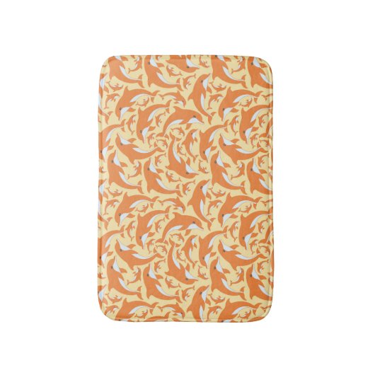 Cute Dolphins Badmat (Voorkant Verticaal)