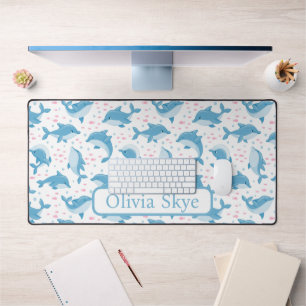 Cute Dolphins Bureaumat