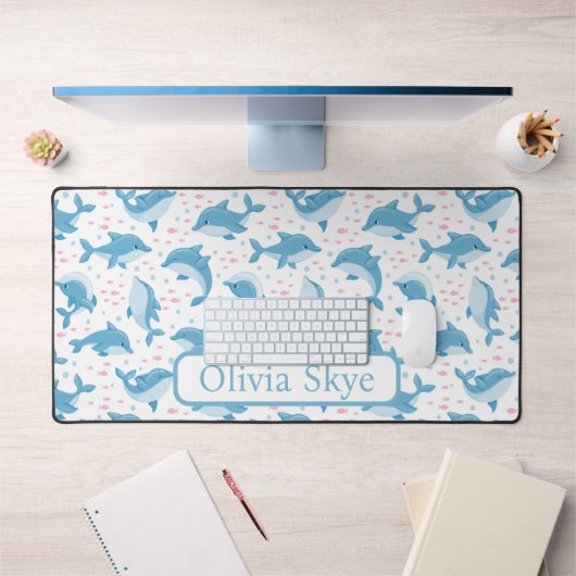 Cute Dolphins Bureaumat (Kantoor 1)