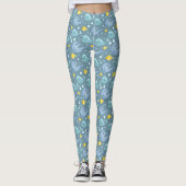 Cute Dolphins Leggings (Voorkant)