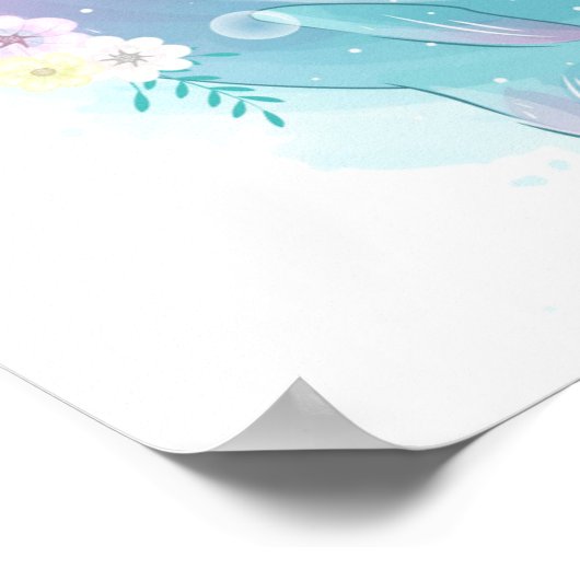 Cute Dolphins Poster (Hoek)