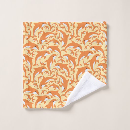 Cute Dolphins Washandje (Wasdoekje)