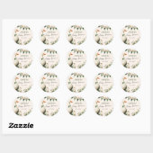 Cute Domme Gans Baby Shower Stickers (Vel)