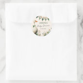 Cute Domme Gans Baby Shower Stickers (Tas)